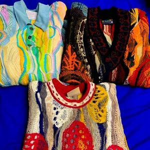 Authentic COOGI sweaters